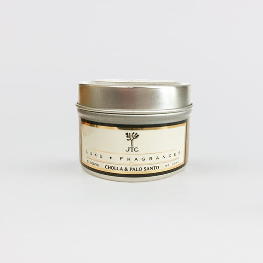 Cholla & Palo Santo Travel Tin Candle