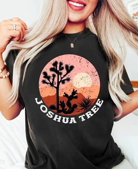 Joshua Tree Graphic Print T-Shirt