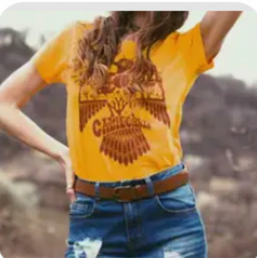 Joshua Tree Graphic Print T-Shirt Womens