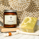 Pinyon Pine Luxury Body Bar and Candle